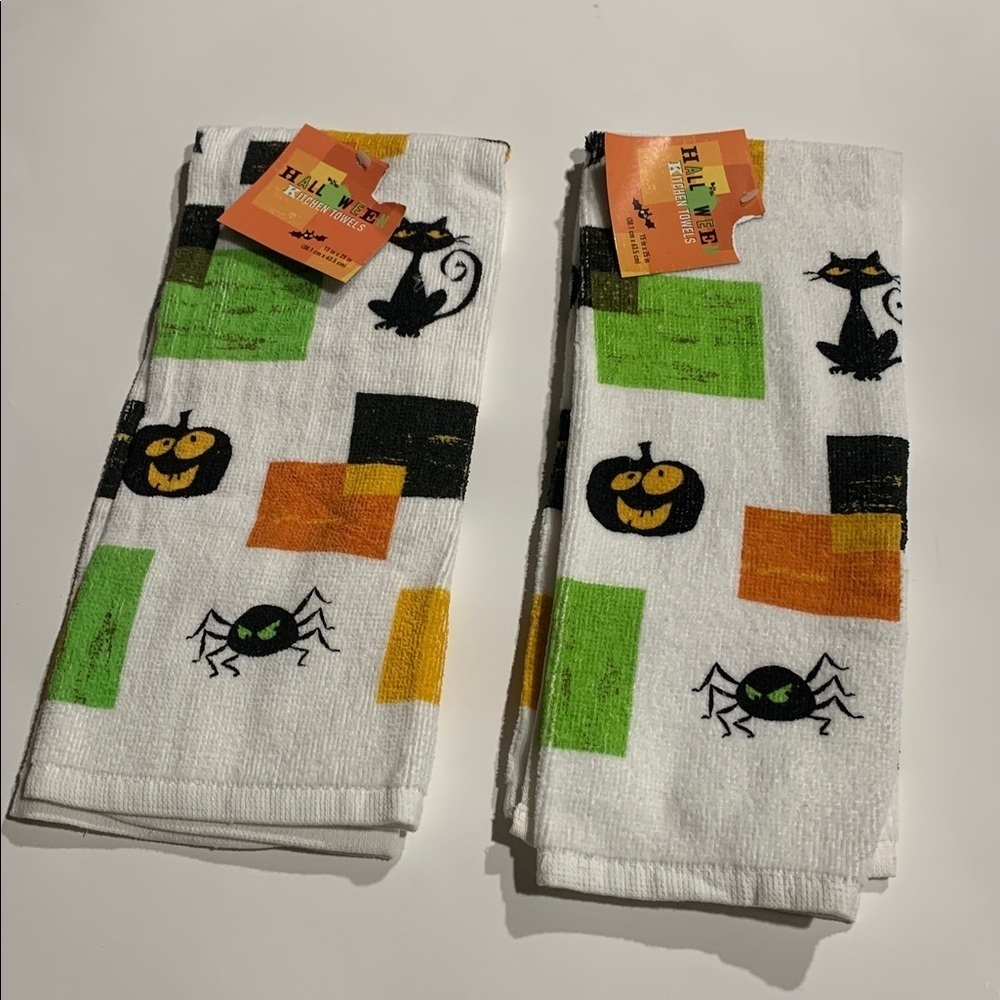 Halloween Themed Kitchen Towels